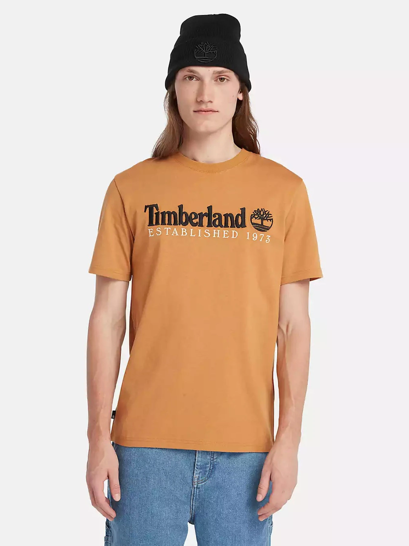 Футболки и поло Timberland Est.1973 Crew модель TB0A6SE1P47 Футболки и поло Timberland Est.1973 Crew модель TB0A6SE1P47 Фото