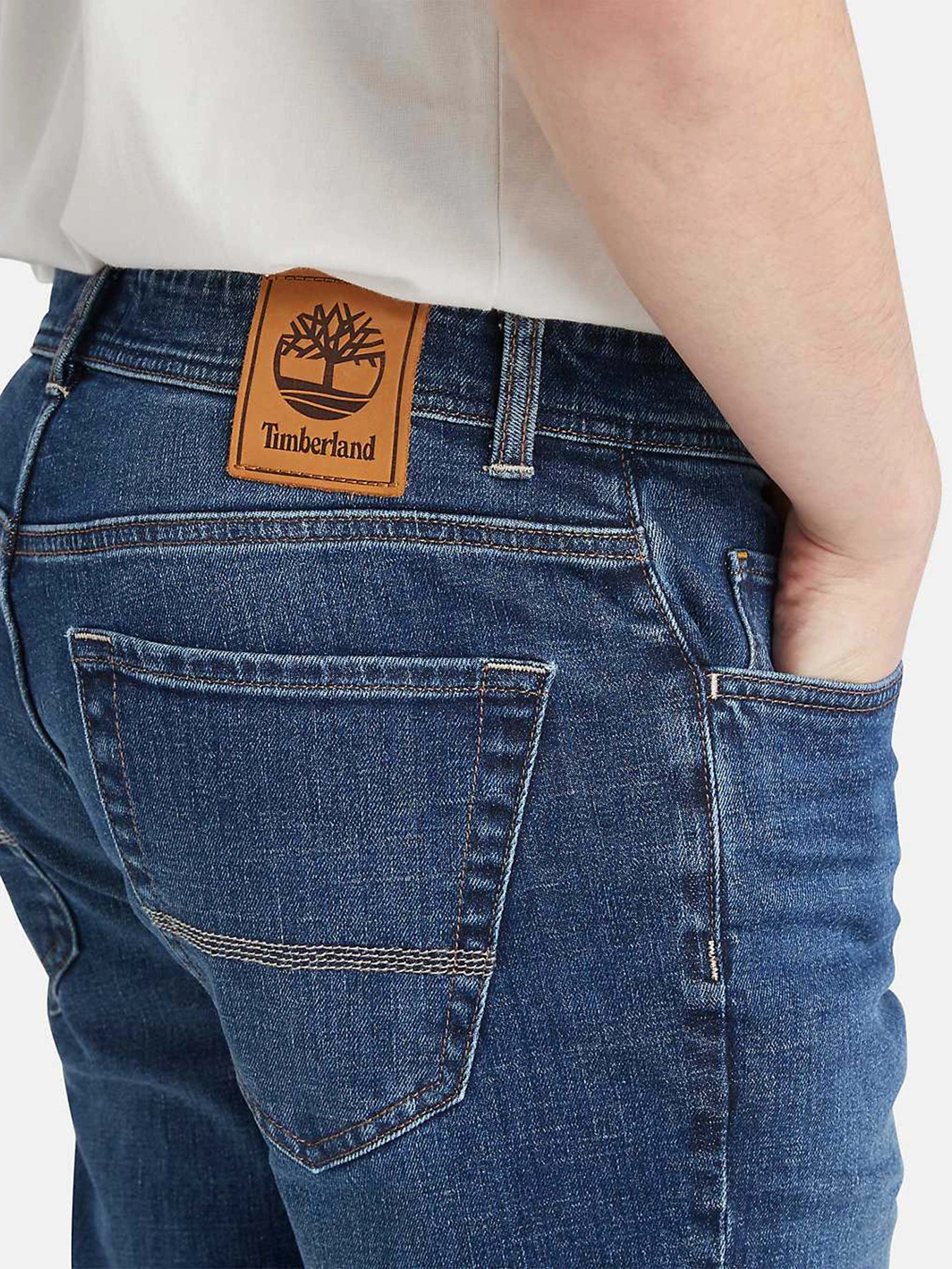 Джинсы Timberland Stretch Core Indigo Denim модель TB0A6CQEA11 Фото