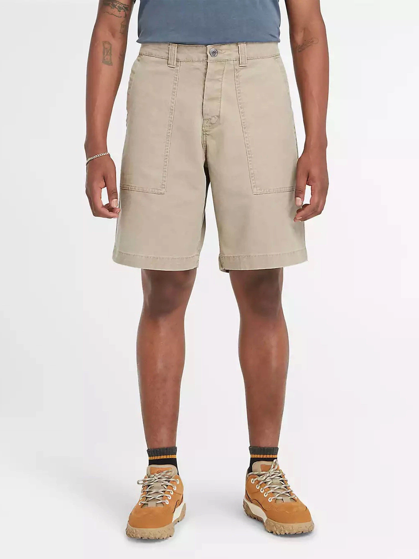 Шорты Timberland Washed Canvas Stretch Fatigue модель TB0A5TZ3DH4 Шорты Timberland Washed Canvas Stretch Fatigue модель TB0A5TZ3DH4 Фото