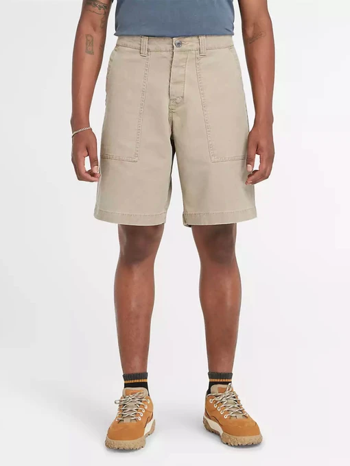 Шорти Timberland Washed Canvas Stretch Fatigue модель TB0A5TZ3DH4 Фото