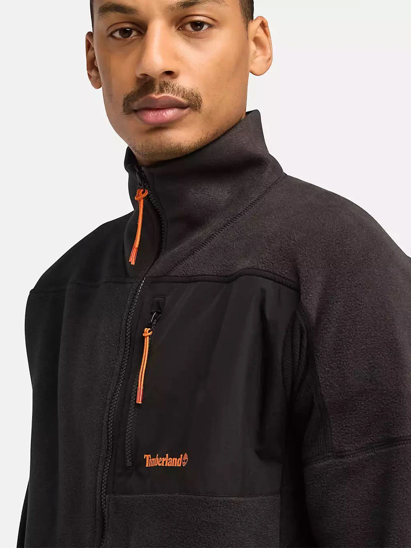 Худи и свитшоты Timberland Polartec® Mix Media Full-Zip Fleece модель TB0A6Y56001 Фото