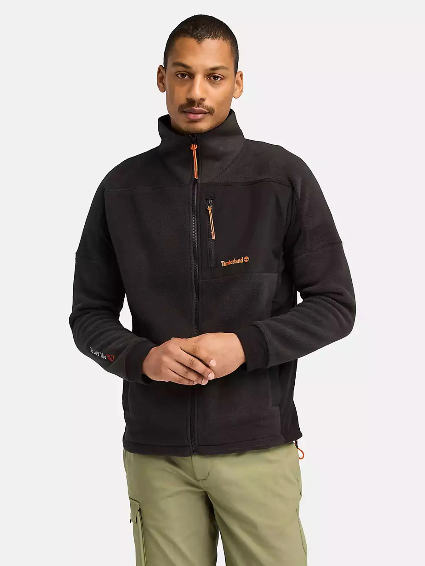 Худи и свитшоты Timberland Polartec® Mix Media Full-Zip Fleece модель TB0A6Y56001 Фото