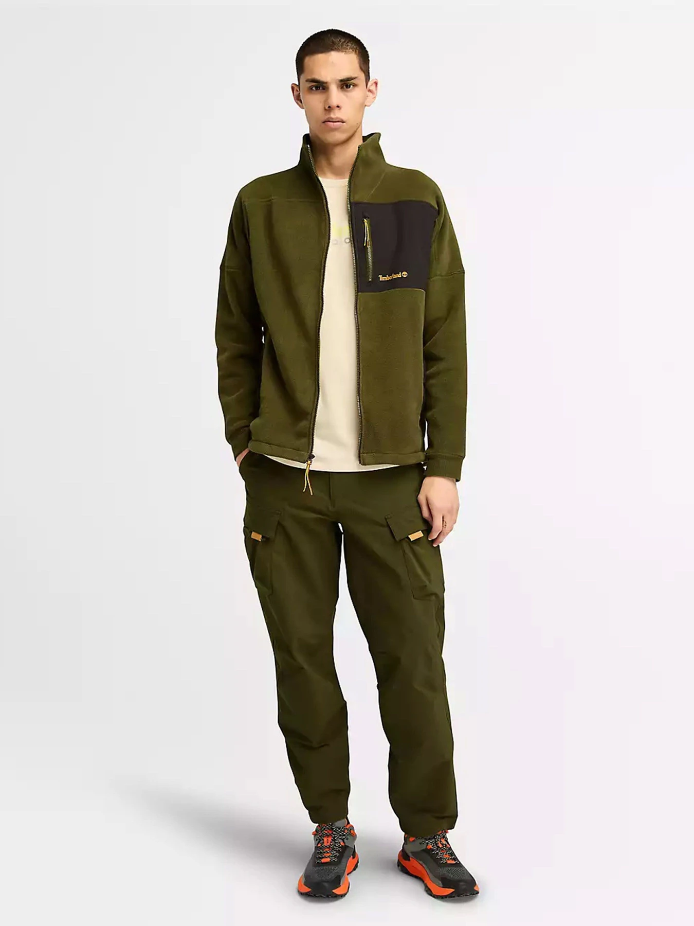 Худі та світшоти Timberland Polartec® Mix Media Full-Zip Fleece модель TB0A6Y56302 Худі та світшоти Timberland Polartec® Mix Media Full-Zip Fleece модель TB0A6Y56302 Фото