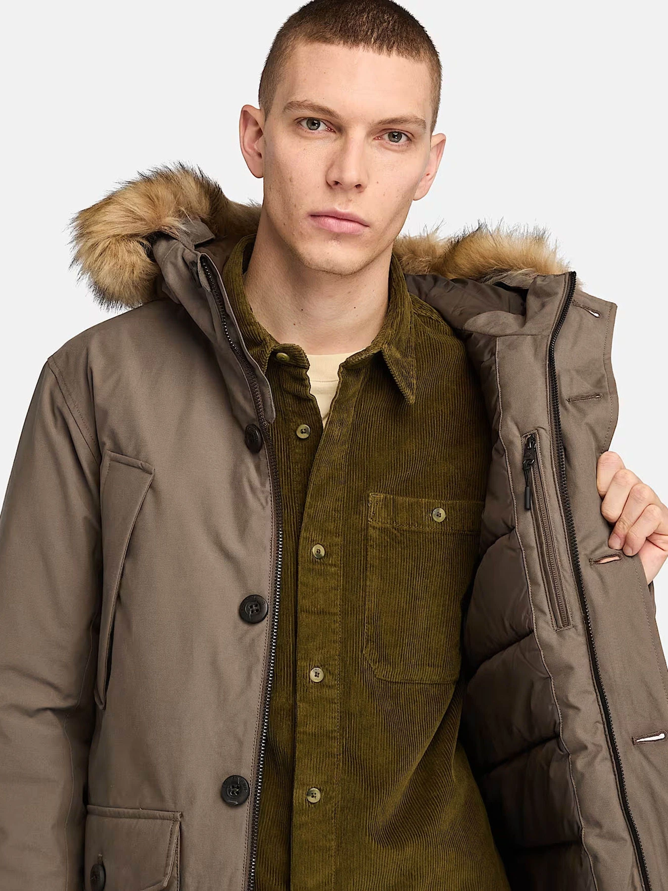 Куртки та дублянки Timberland Scar Ridge Waterproof модель TB0A22W2BK0 Фото