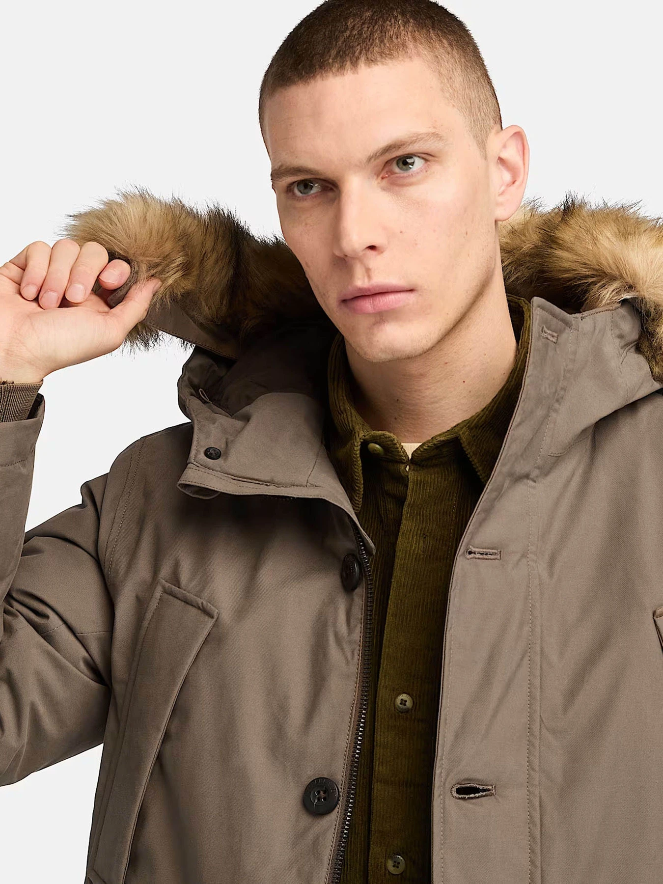 Куртки та дублянки Timberland Scar Ridge Waterproof модель TB0A22W2BK0 Фото