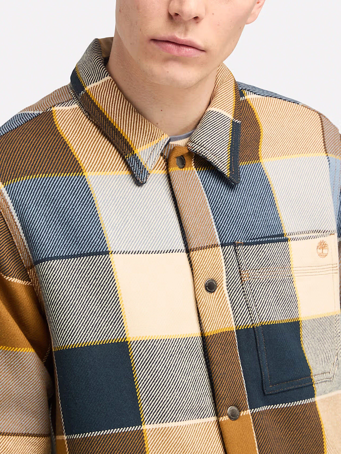 Куртки и дубленки Timberland Fleece-lined Plaid модель TB0A6UX2EI2 Куртки и дубленки Timberland Fleece-lined Plaid модель TB0A6UX2EI2 Фото