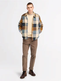 Куртки и дубленки Timberland Fleece-lined Plaid модель TB0A6UX2EI2 Фото