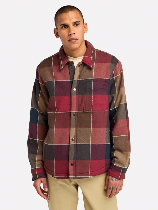 Куртки та дублянки Timberland Fleece-lined Plaid модель TB0A6UX2EIF Фото