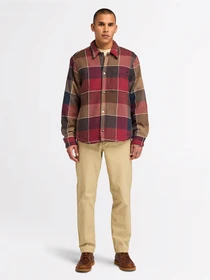 Куртки и дубленки Timberland Fleece-lined Plaid модель TB0A6UX2EIF Фото