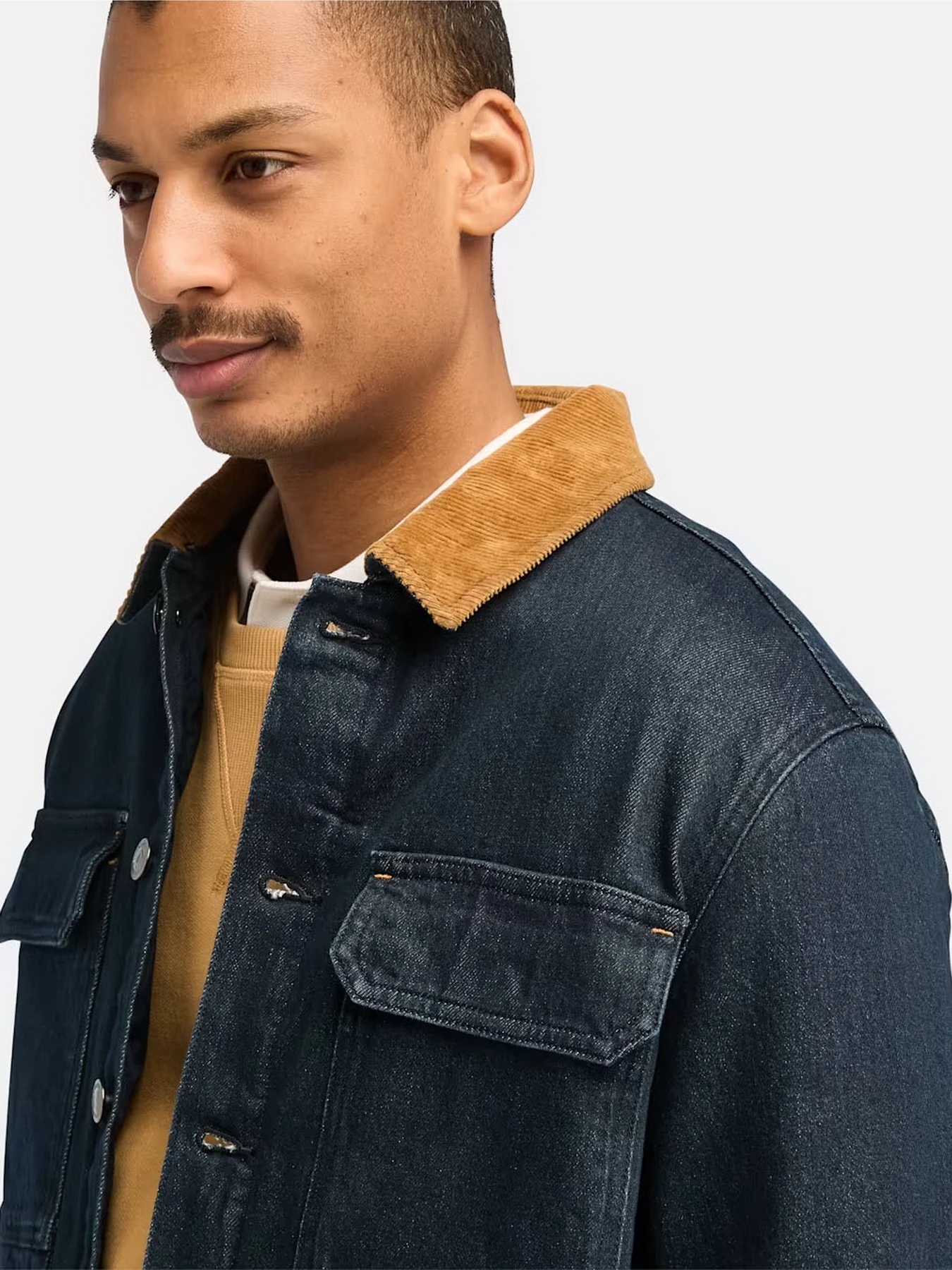 Куртки и дубленки Timberland Trucker Insulated Denim модель TB0A6UYAH87 Фото