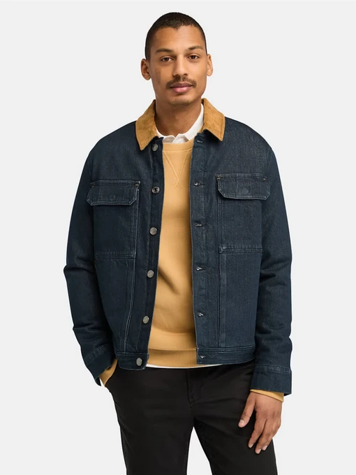 Куртки та дублянки Timberland Trucker Insulated Denim модель TB0A6UYAH87 Фото