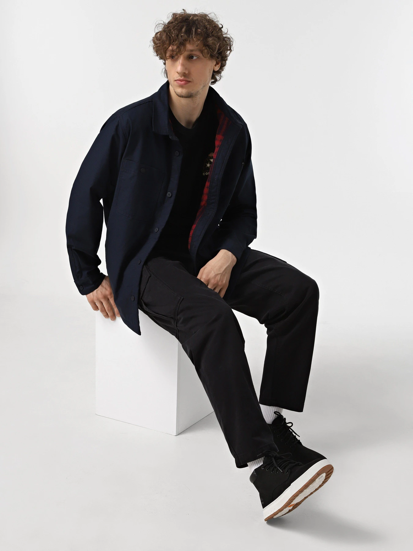 Куртки та дублянки Timberland Printed Fleece Lining модель TB0A6UYX433 Фото