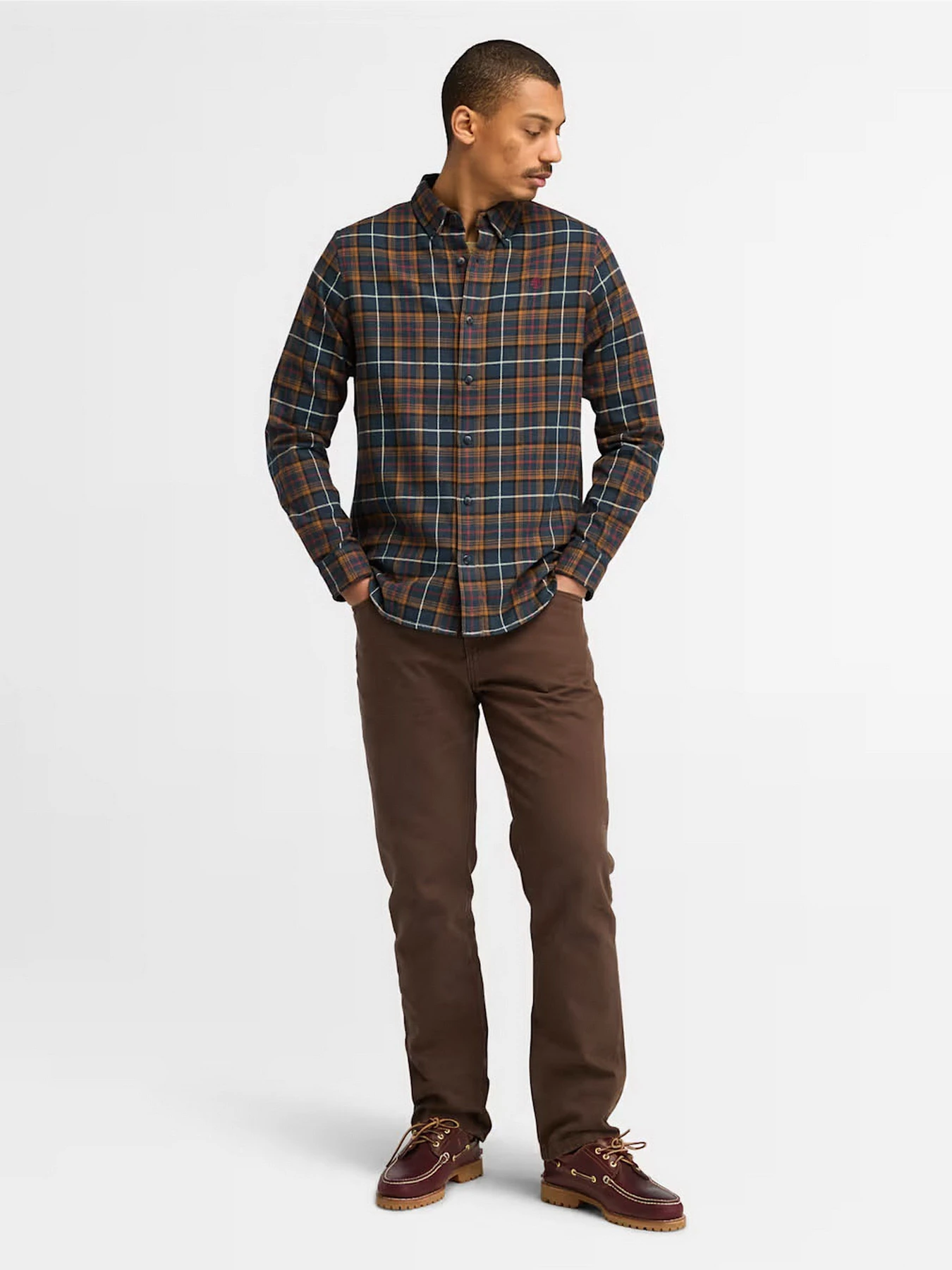 Рубашки Timberland Midweight Flannel Check модель TB0A6V4AB68 Рубашки Timberland Midweight Flannel Check модель TB0A6V4AB68 Фото