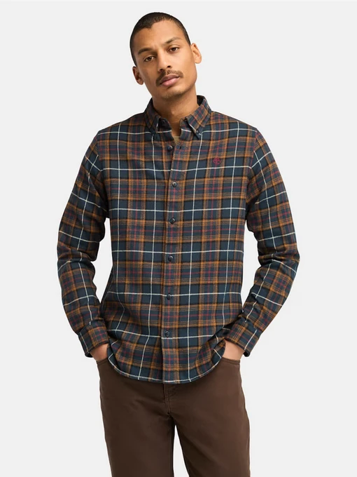 Сорочки Timberland Midweight Flannel Check модель TB0A6V4AB68 Фото