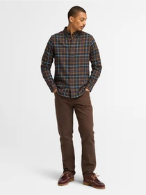 Рубашки Timberland Midweight Flannel Check модель TB0A6V4AB68 Фото
