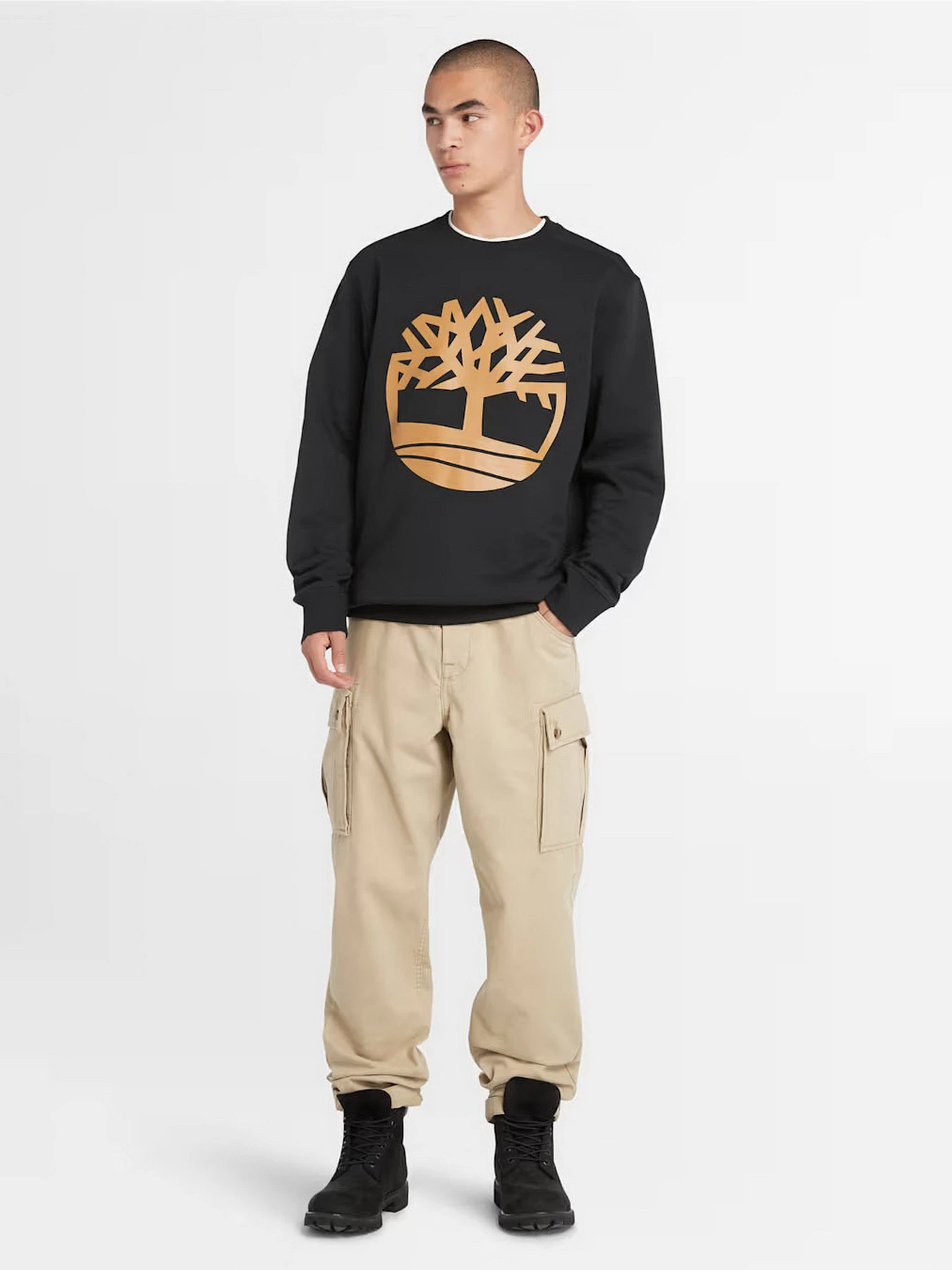 Худі та світшоти Timberland Tree Logo Crewneck модель TB0A2BJ8P56 Худі та світшоти Timberland Tree Logo Crewneck модель TB0A2BJ8P56 Фото