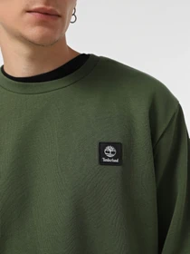 Худи и свитшоты Timberland Woven Badge Crew Neck модель TB0A6UHJEIN Фото