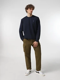 Худи и свитшоты Timberland Woven Badge Crew Neck модель TB0A6UHJ433 Фото
