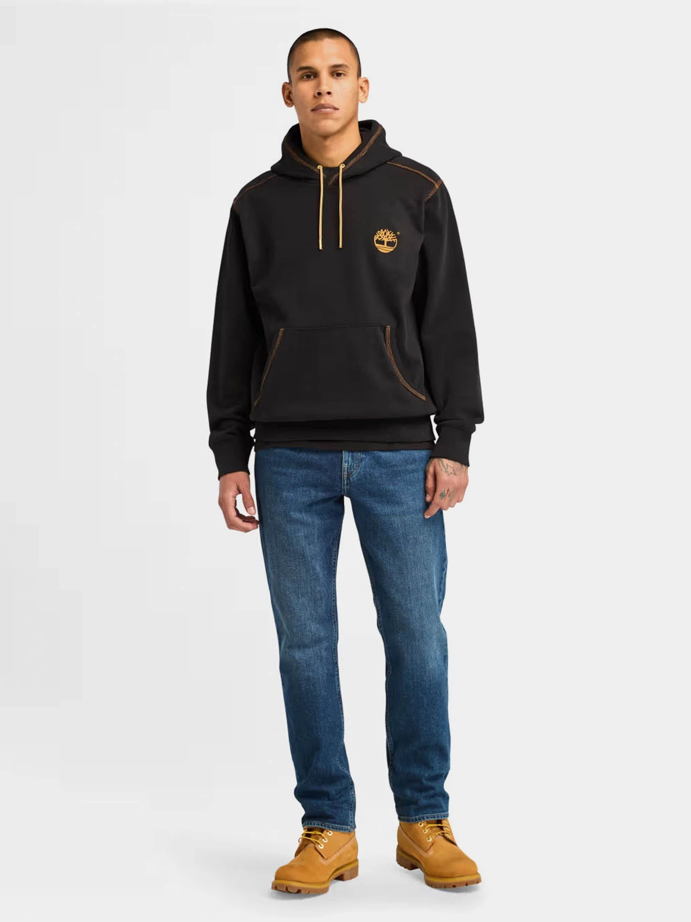 Худи и свитшоты Timberland Contrast Stitch Logo модель TB0A6VEA001 Худи и свитшоты Timberland Contrast Stitch Logo модель TB0A6VEA001 Фото