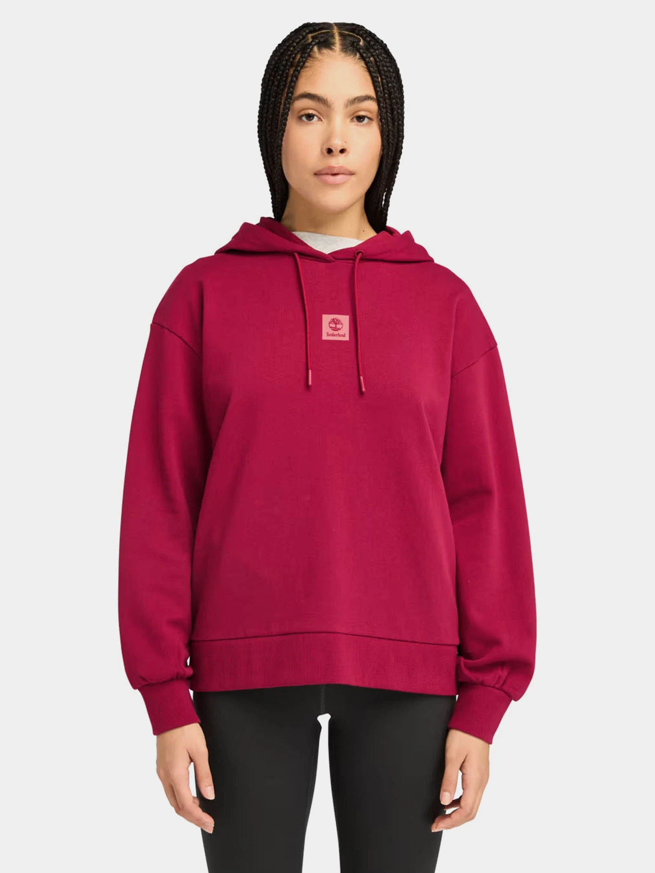 Худи и свитшоты Timberland Stack Logo Loop Back модель TB0A5SX2637 Фото