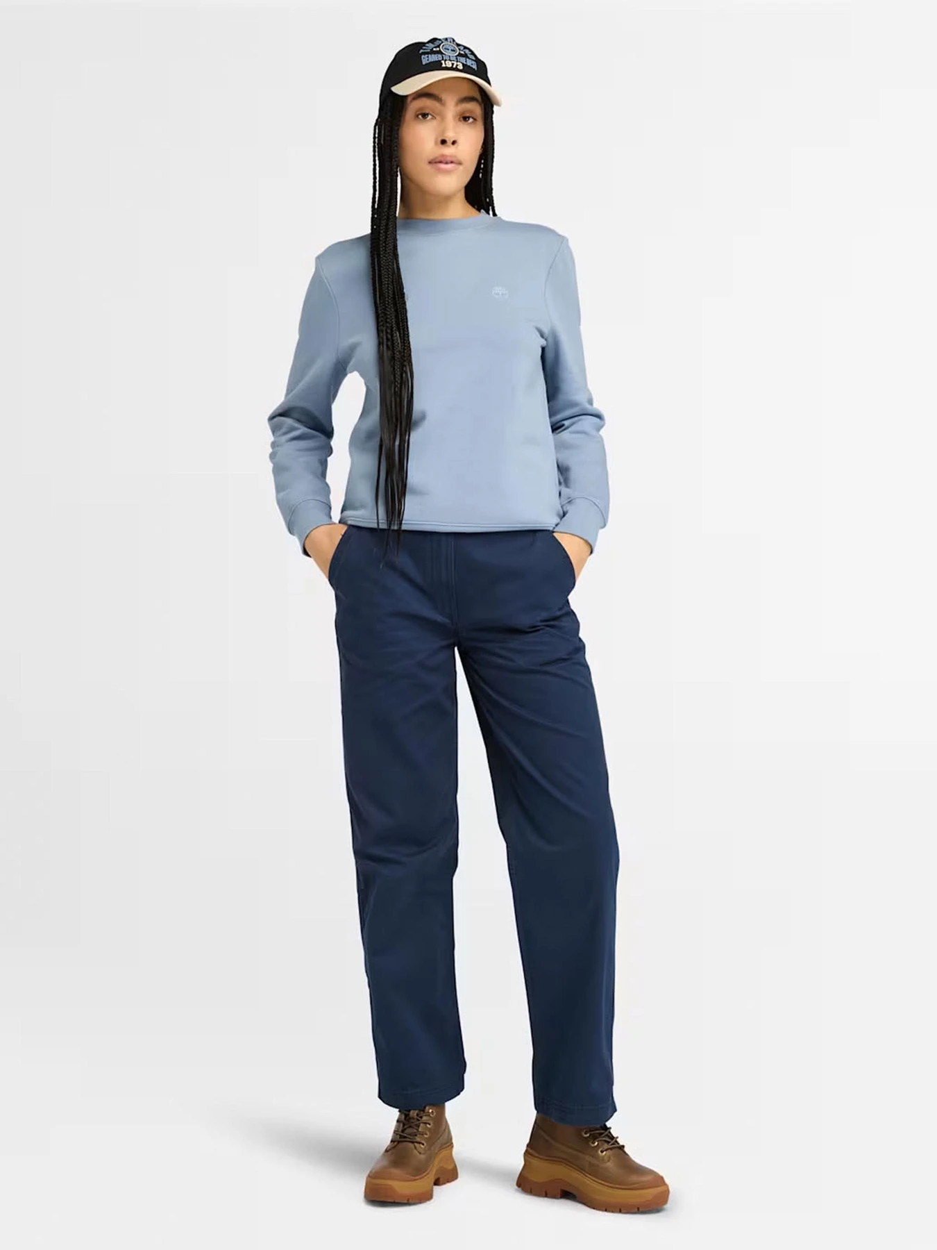 Худи и свитшоты Timberland Brushed Back Crew модель TB0A5NMXA42 Худи и свитшоты Timberland Brushed Back Crew модель TB0A5NMXA42 Фото