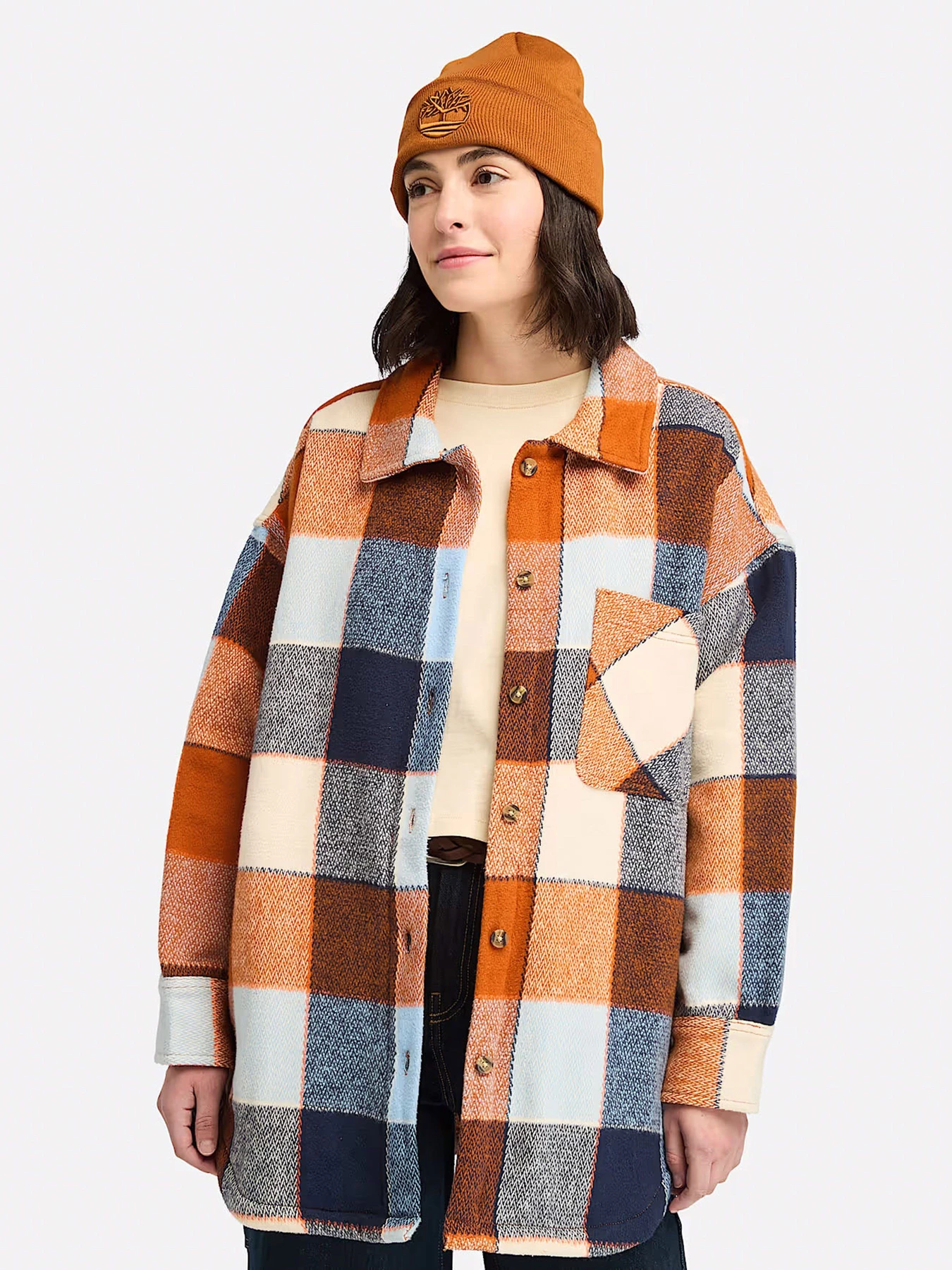 Сорочки Timberland Heavy Flannel Long модель TB0A5ZM7EHG Сорочки Timberland Heavy Flannel Long модель TB0A5ZM7EHG Фото