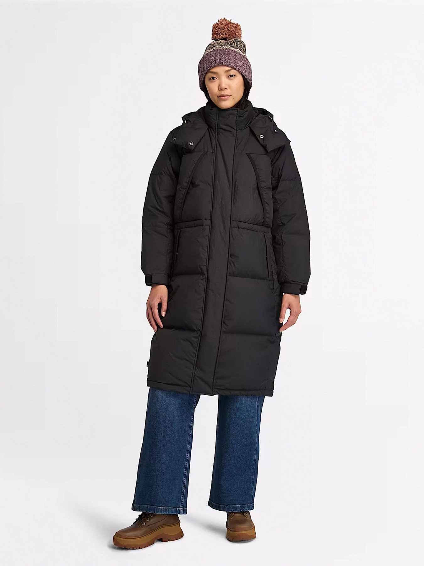 Куртки та дублянки Timberland Howker Recycled Down Puffer Long модель TB0A5ZC3001 Куртки та дублянки Timberland Howker Recycled Down Puffer Long модель TB0A5ZC3001 Фото