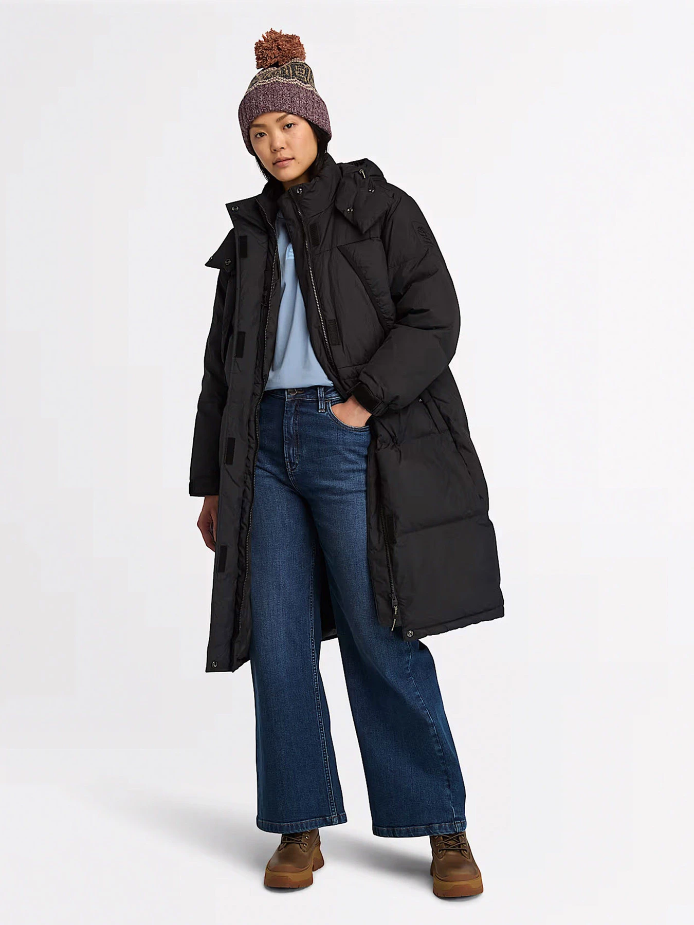 Куртки та дублянки Timberland Howker Recycled Down Puffer Long модель TB0A5ZC3001 Куртки та дублянки Timberland Howker Recycled Down Puffer Long модель TB0A5ZC3001 Фото