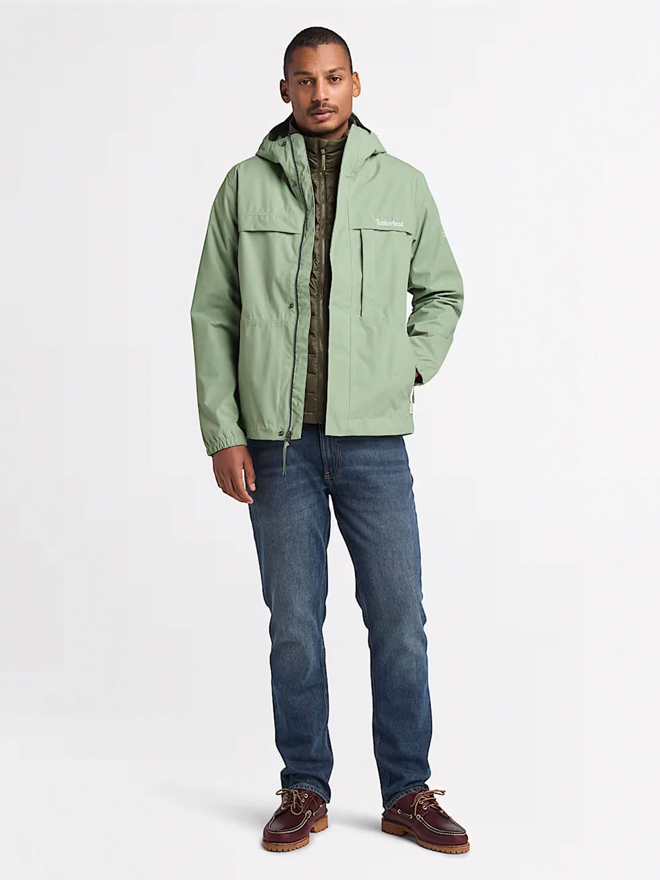 Куртки и дубленки Timberland Benton Waterproof Shell модель TB0A5XRSEC6 Куртки и дубленки Timberland Benton Waterproof Shell модель TB0A5XRSEC6 Фото