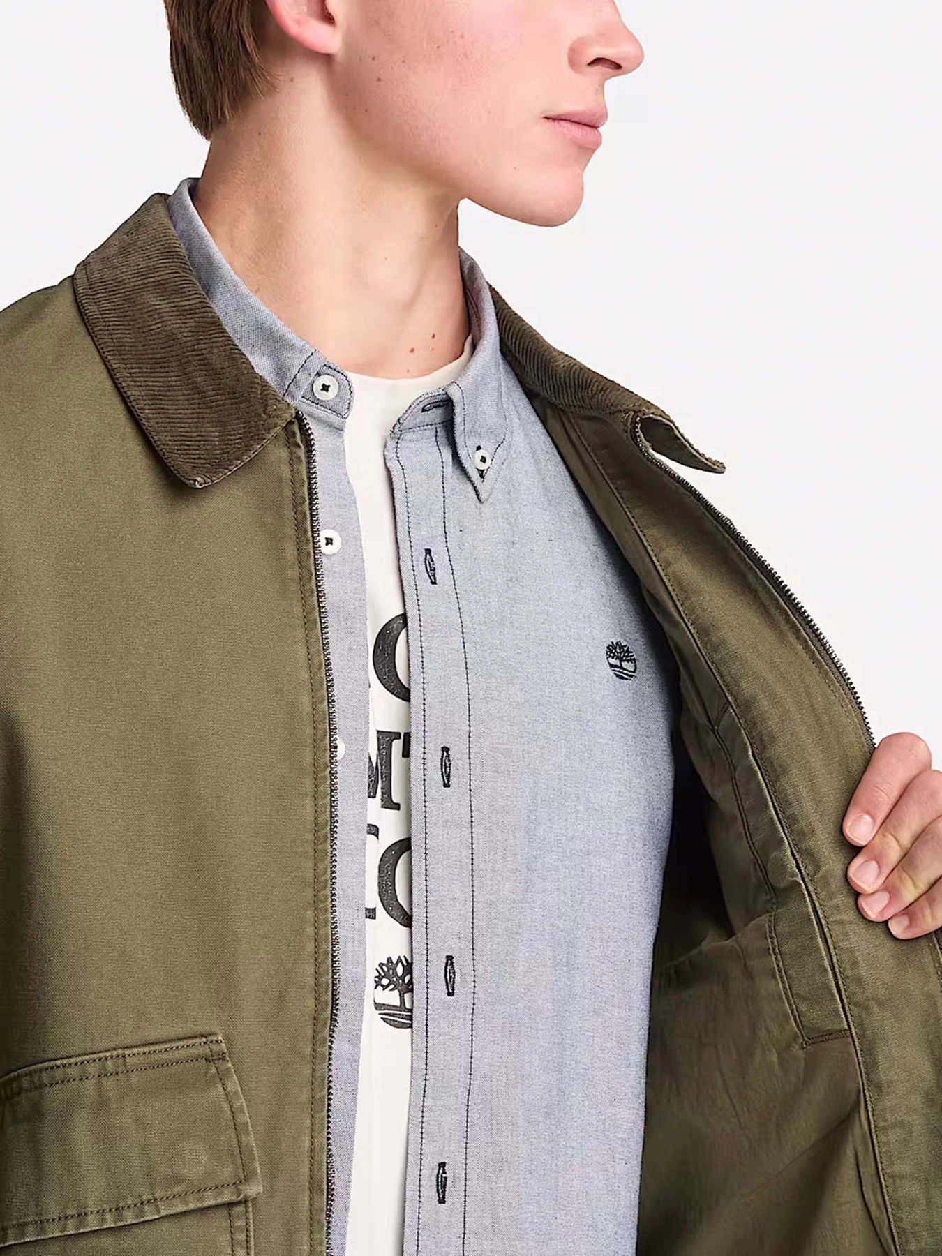 Куртки та дублянки Timberland Strafford Washed Canvas модель TB0A5TGFA58 Куртки та дублянки Timberland Strafford Washed Canvas модель TB0A5TGFA58 Фото