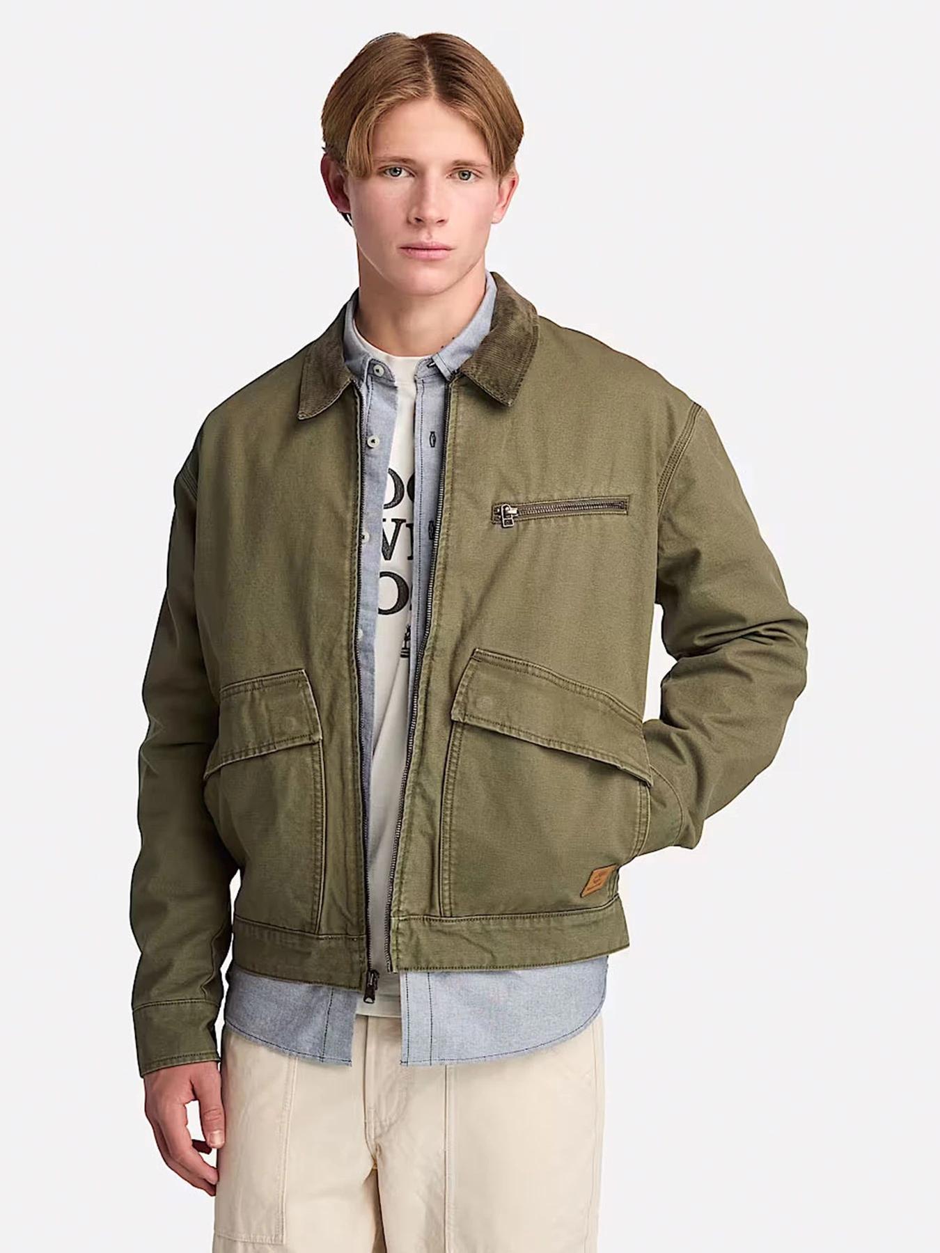 Куртки та дублянки Timberland Strafford Washed Canvas модель TB0A5TGFA58 Куртки та дублянки Timberland Strafford Washed Canvas модель TB0A5TGFA58 Фото