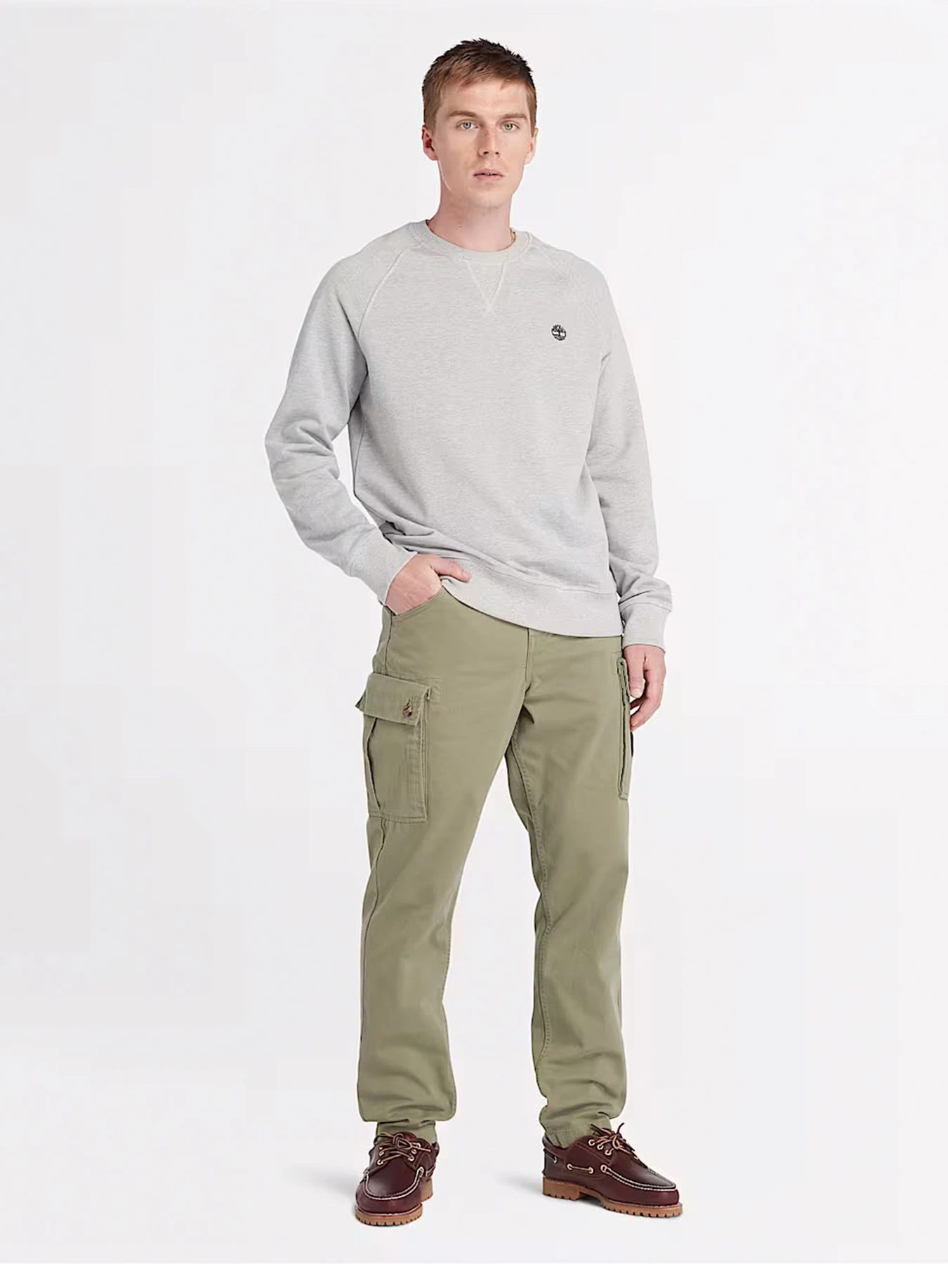 Худі та світшоти Timberland Exeter River Loopback Crewneck модель TB0A2F78052 Фото