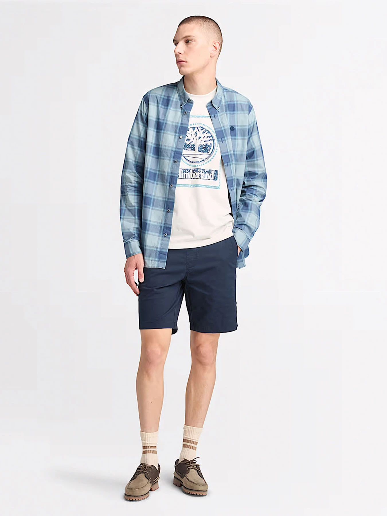 Сорочки Timberland Poplin Check модель TB0A68K7G66 Фото