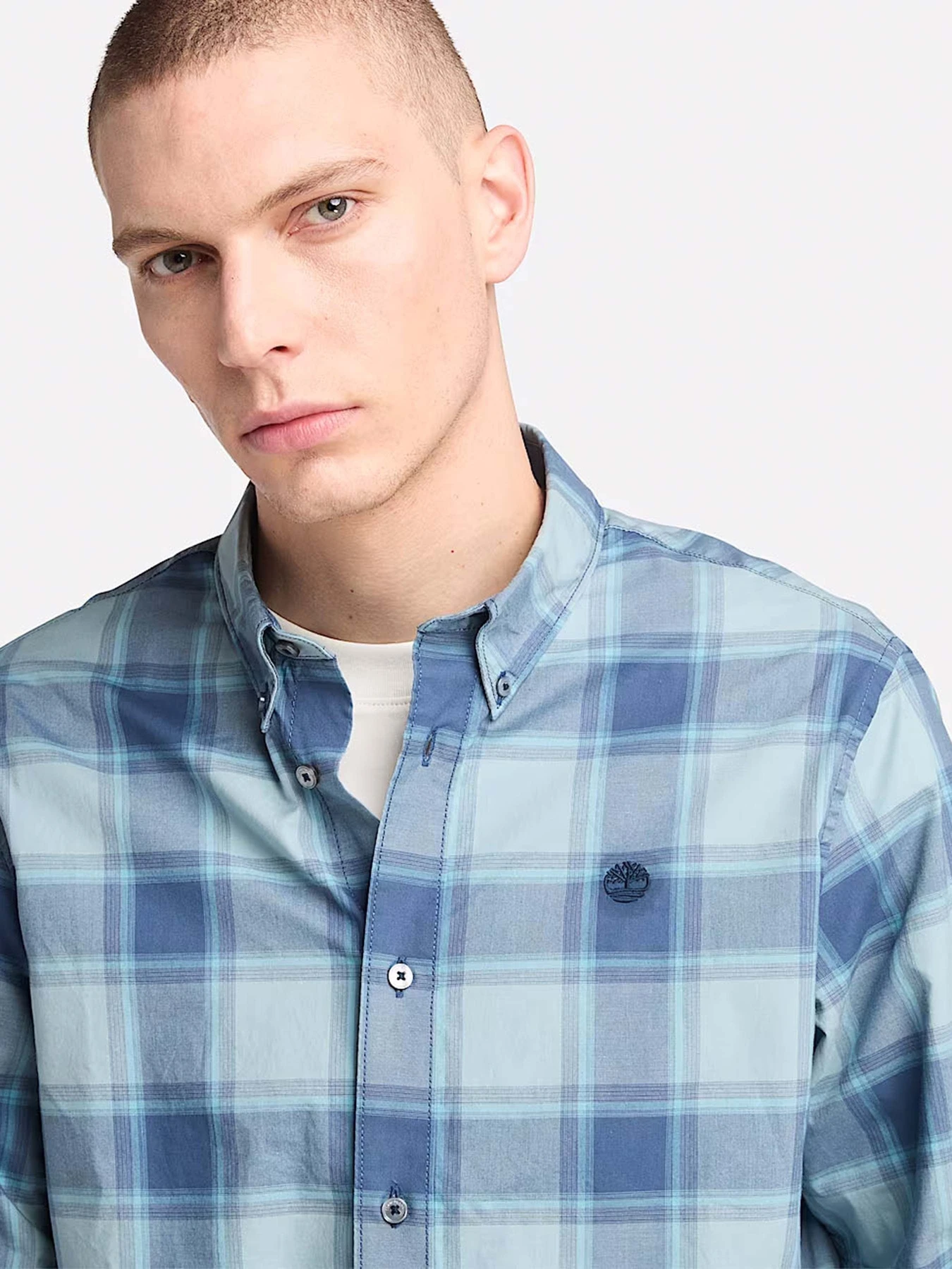 Сорочки Timberland Poplin Check модель TB0A68K7G66 Фото