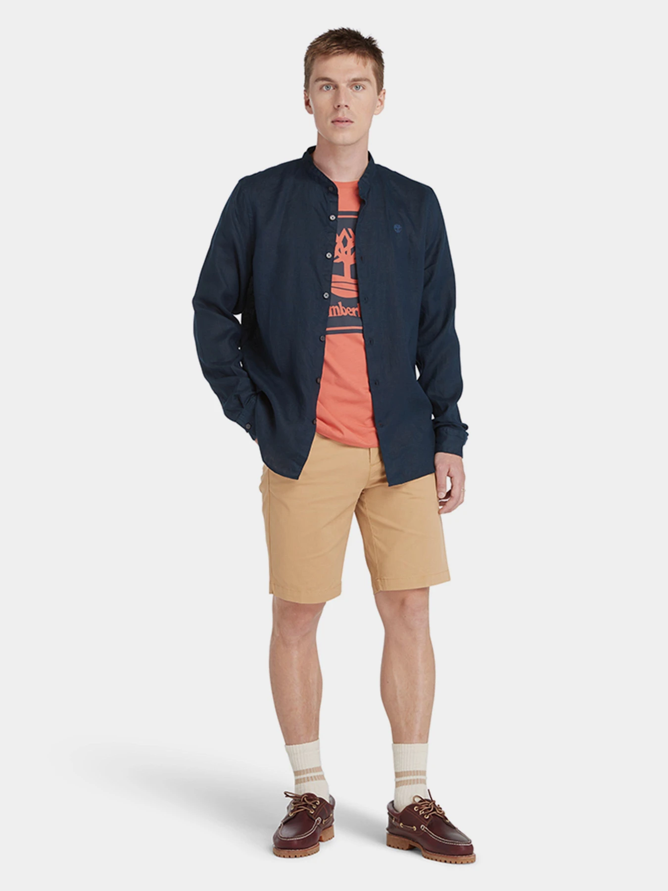 Сорочки Timberland Mill Brook Linen модель TB0A2DC1433 Сорочки Timberland Mill Brook Linen модель TB0A2DC1433 Фото
