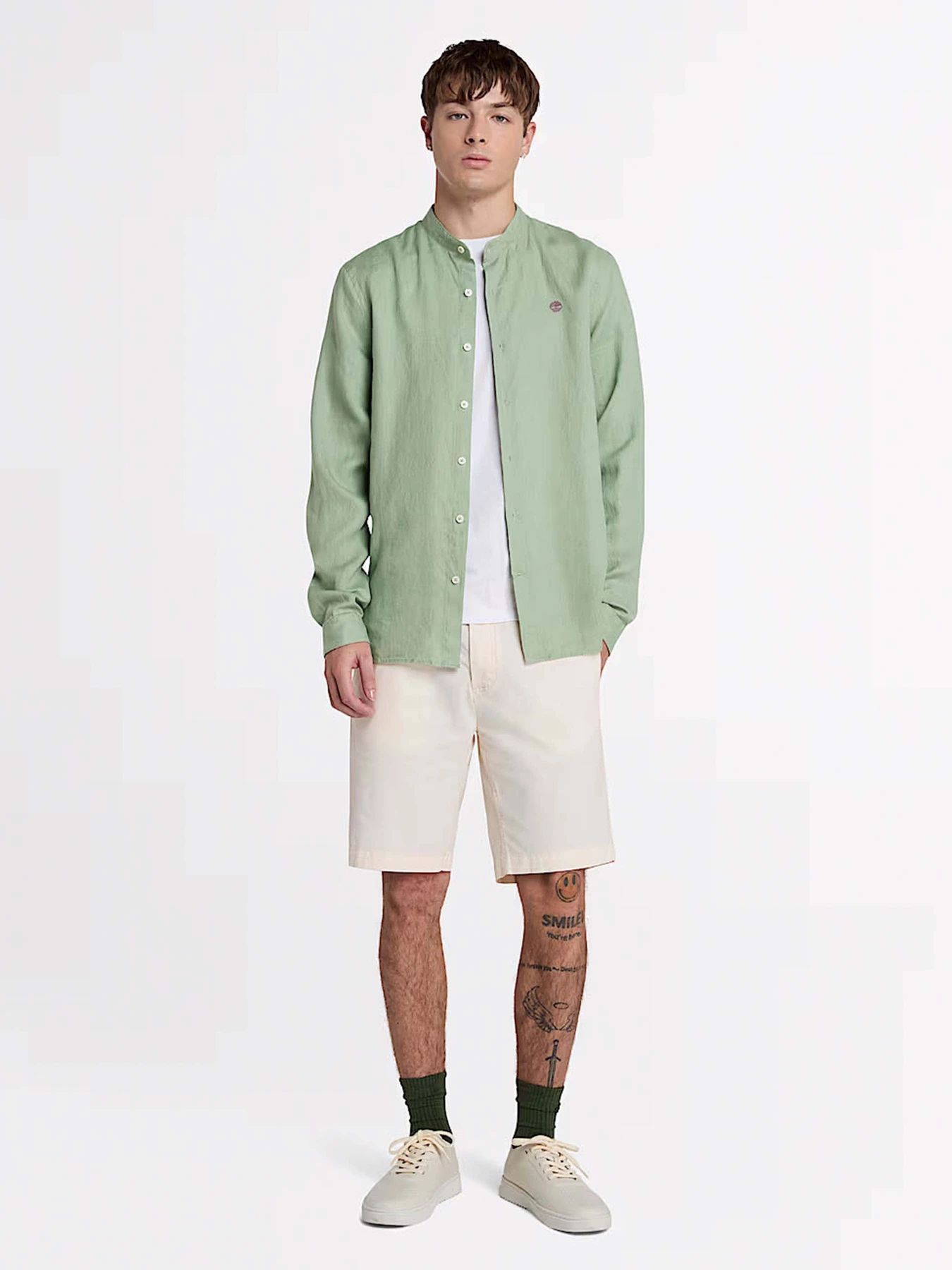 Рубашки Timberland Mill Brook Linen модель TB0A2DC1EC6 Рубашки Timberland Mill Brook Linen модель TB0A2DC1EC6 Фото