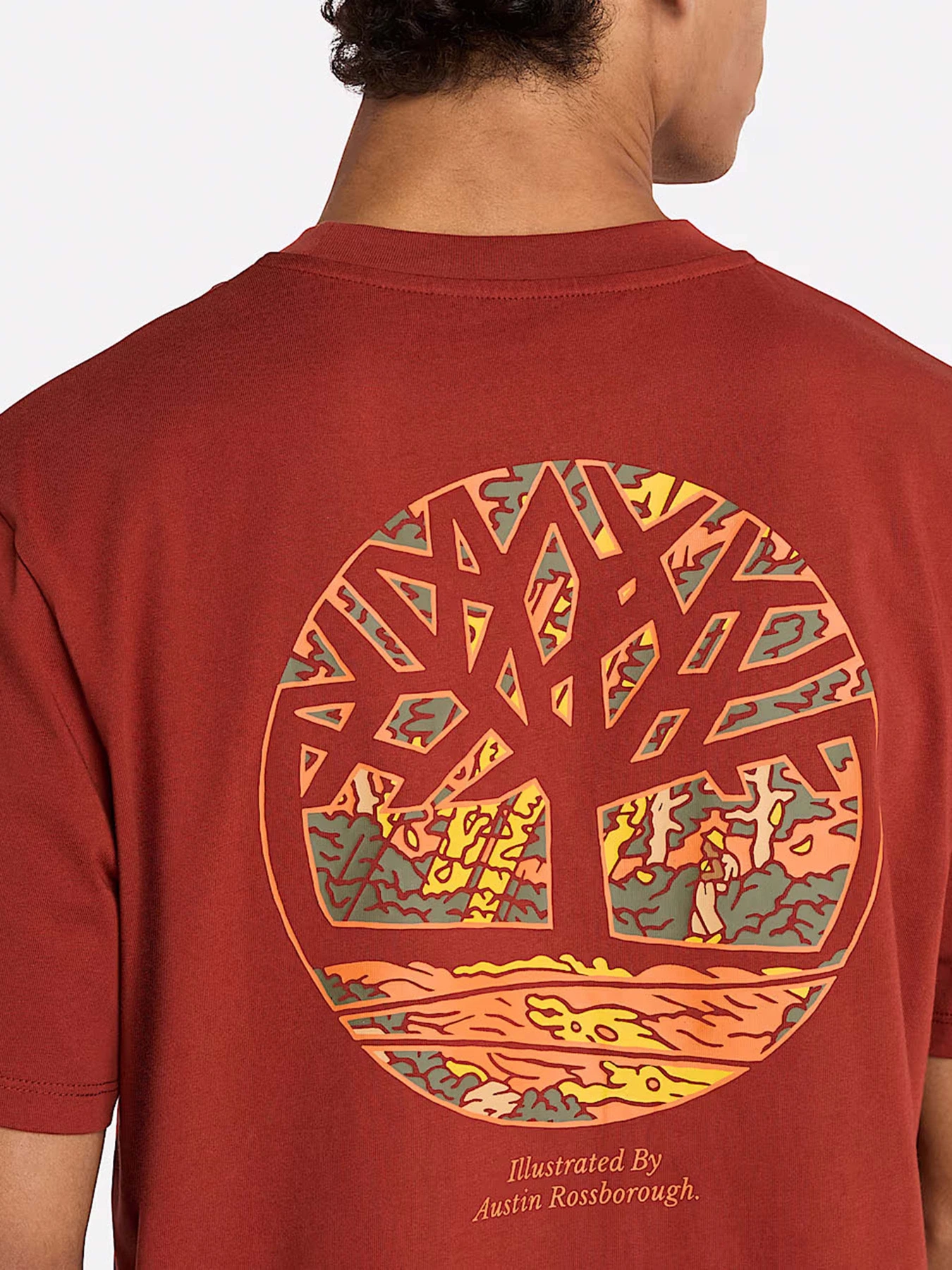 Футболки и поло Timberland Illustrated Tree Logo Back Graphic модель TB0A6DG5EOD Фото