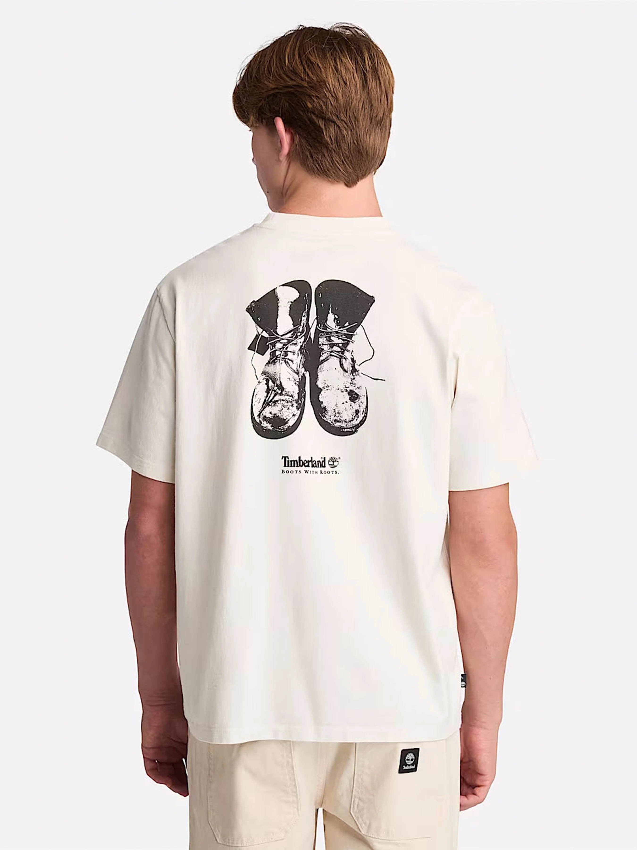 Бавовняна Чоловіча Футболка Timberland Slogan фото 2