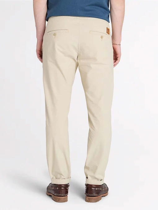 Бавовняні Чоловічі Повсякденні штани Timberland Cotton Linen фото 2