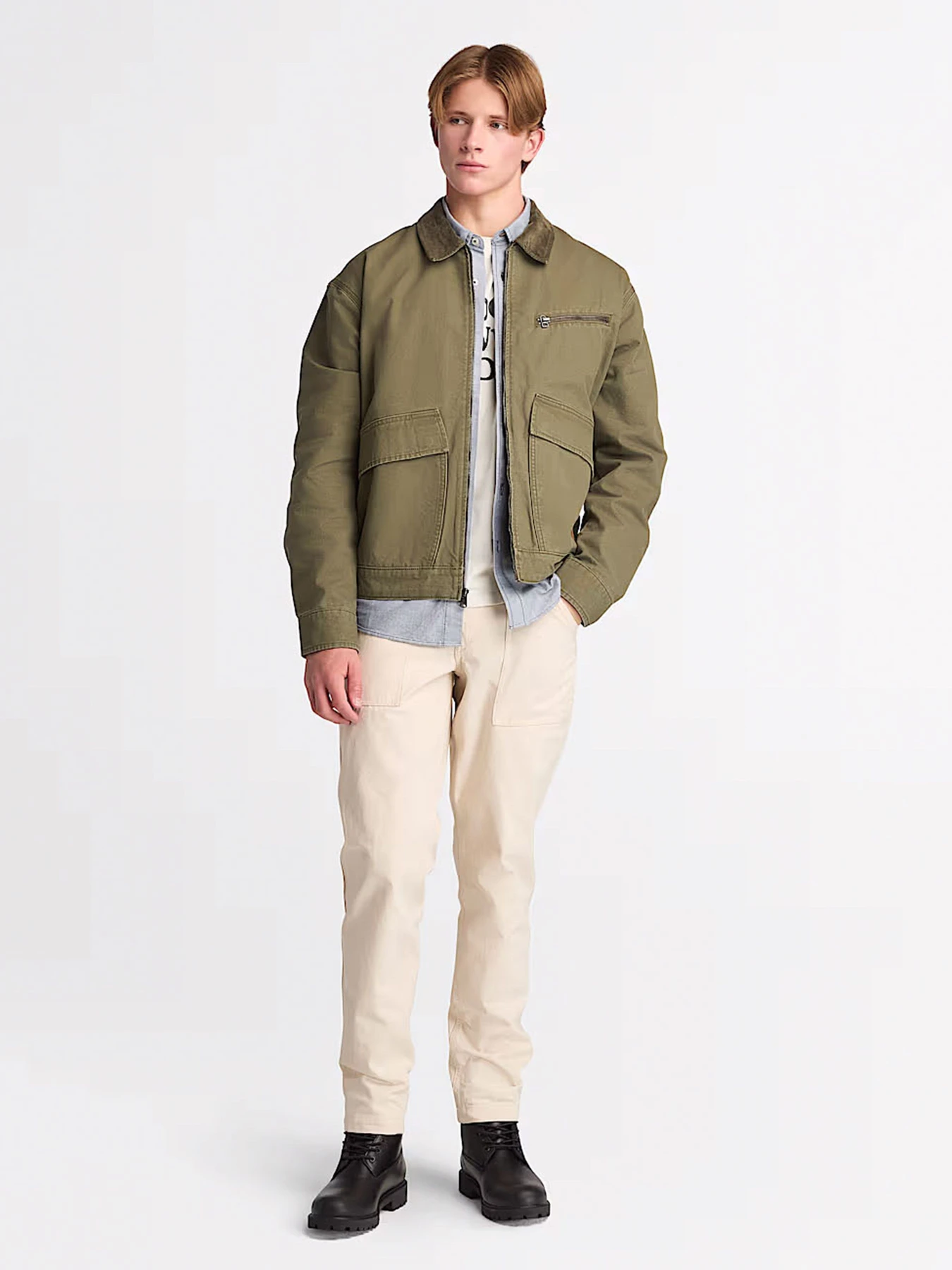 Брюки Timberland GOFFSTOWN Fatigue модель TB0A6V16CR3 Брюки Timberland GOFFSTOWN Fatigue модель TB0A6V16CR3 Фото