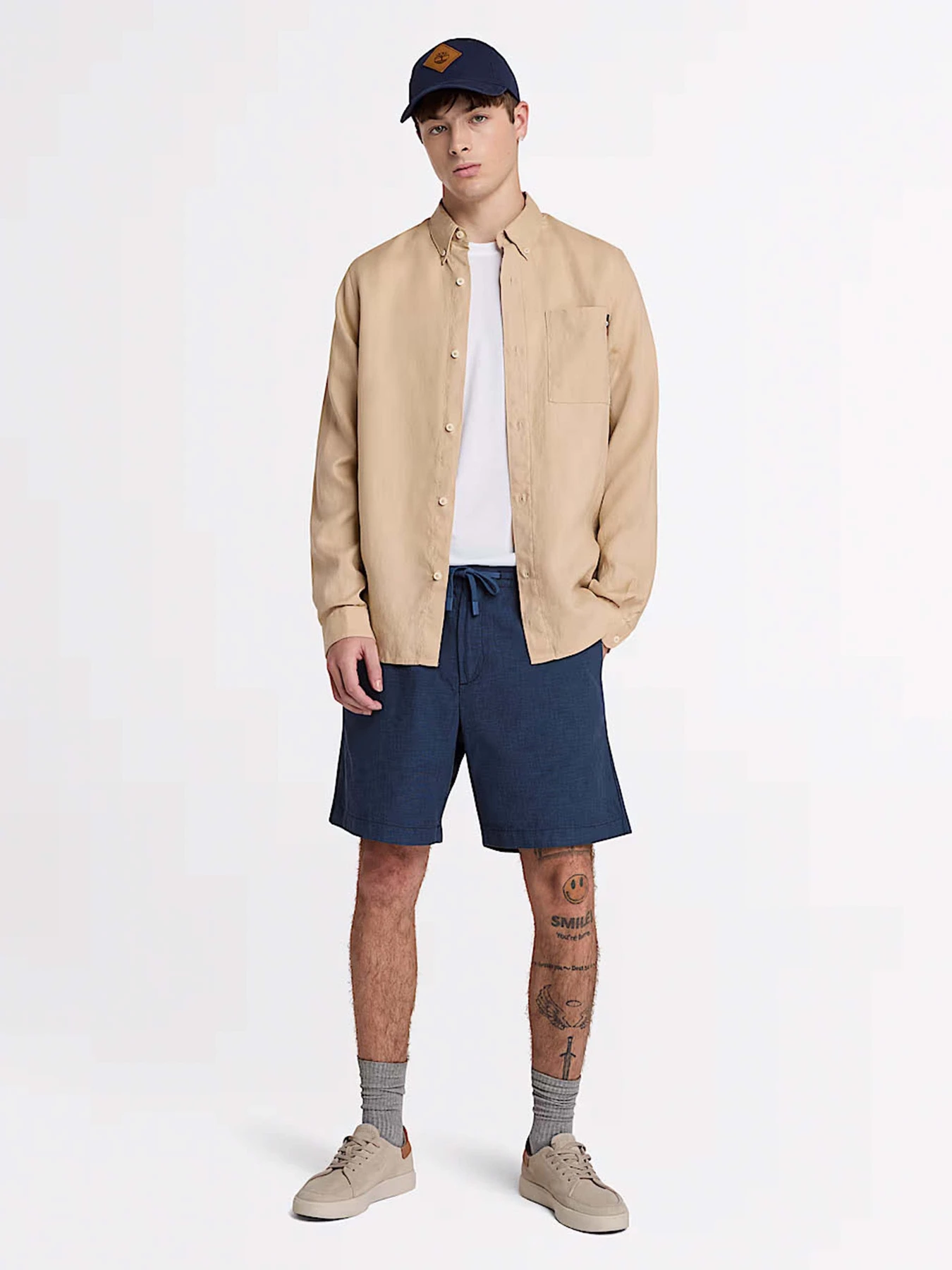 Шорти Timberland Cotton Linen модель TB0A2FD5B68 Шорти Timberland Cotton Linen модель TB0A2FD5B68 Фото