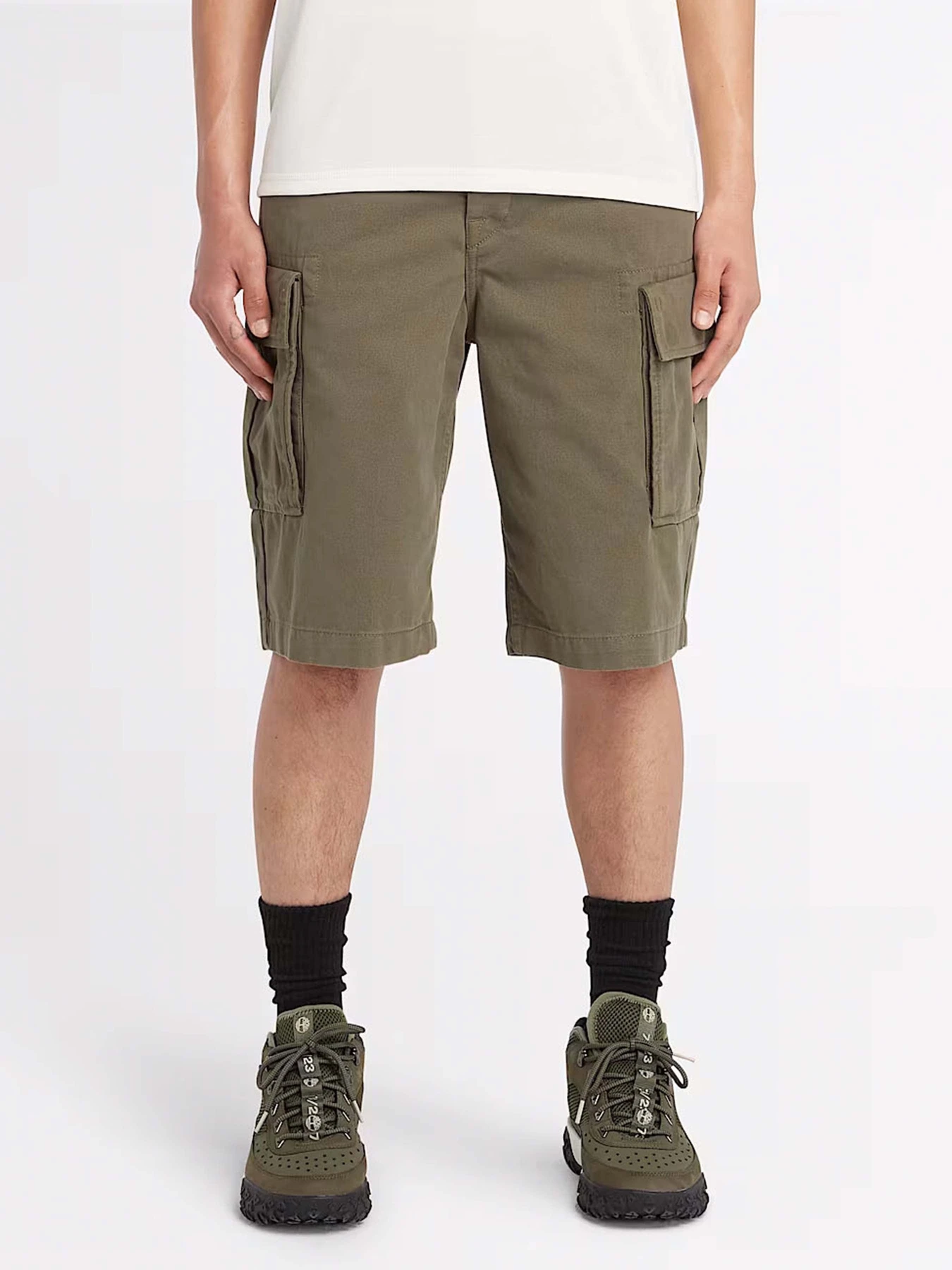 Шорты Timberland Brookline Twill модель TB0A5U1BA58 Фото