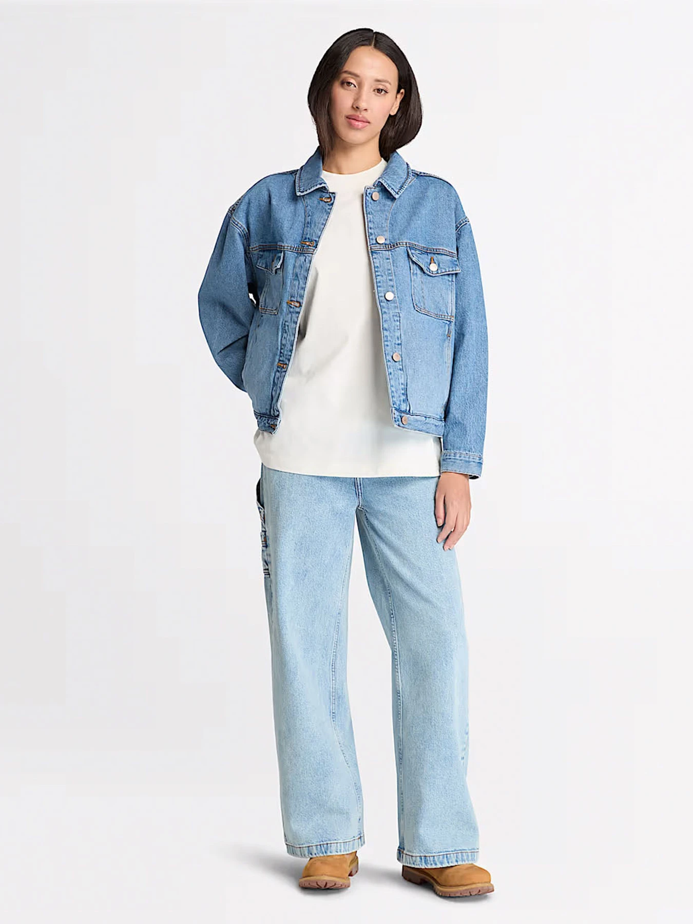 Куртки та дублянки Timberland Archive Denim модель TB0A67JQBQ8 Куртки та дублянки Timberland Archive Denim модель TB0A67JQBQ8 Фото