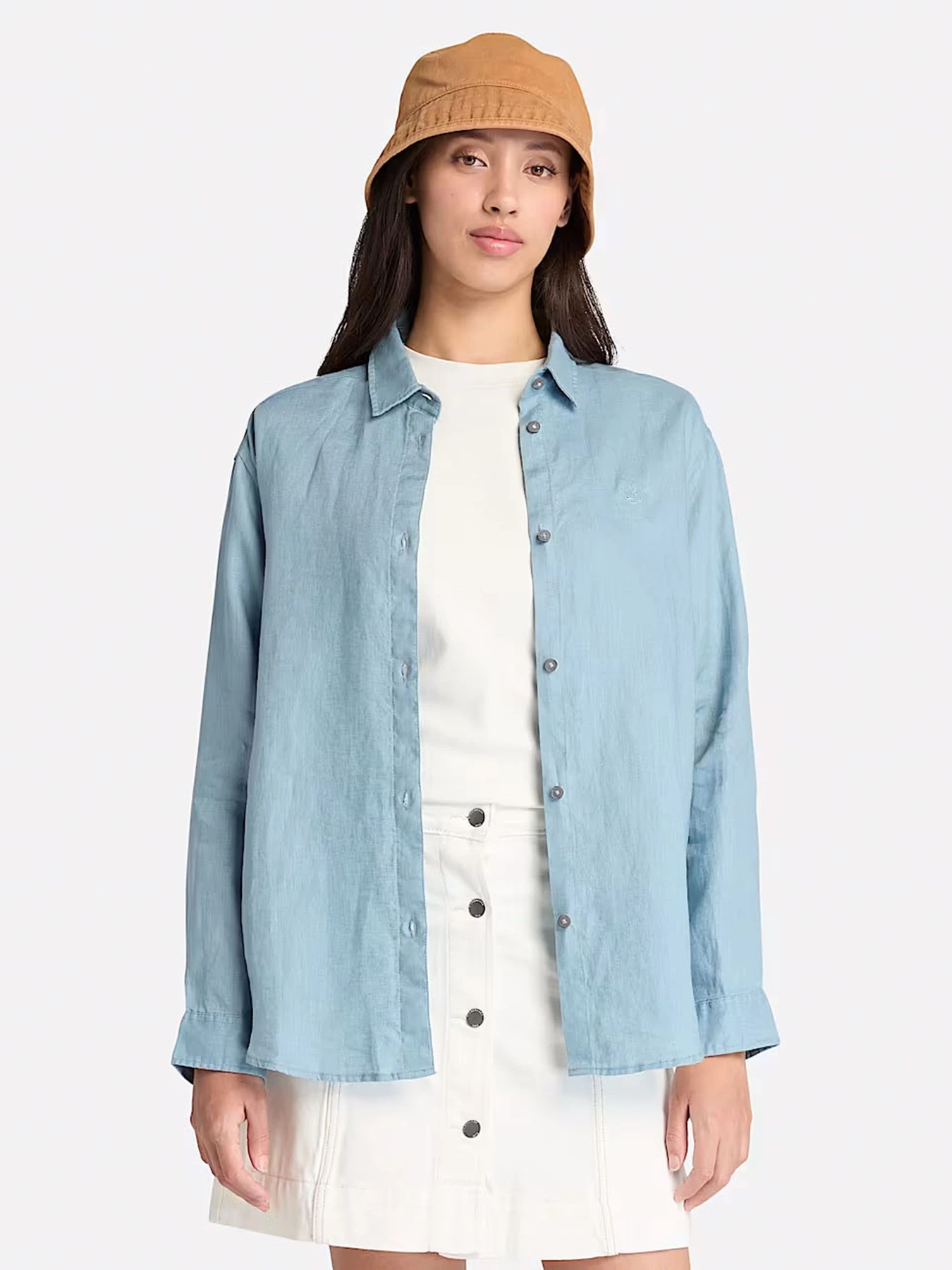 Сорочки Timberland Linen модель TB0A67N7758 Сорочки Timberland Linen модель TB0A67N7758 Фото