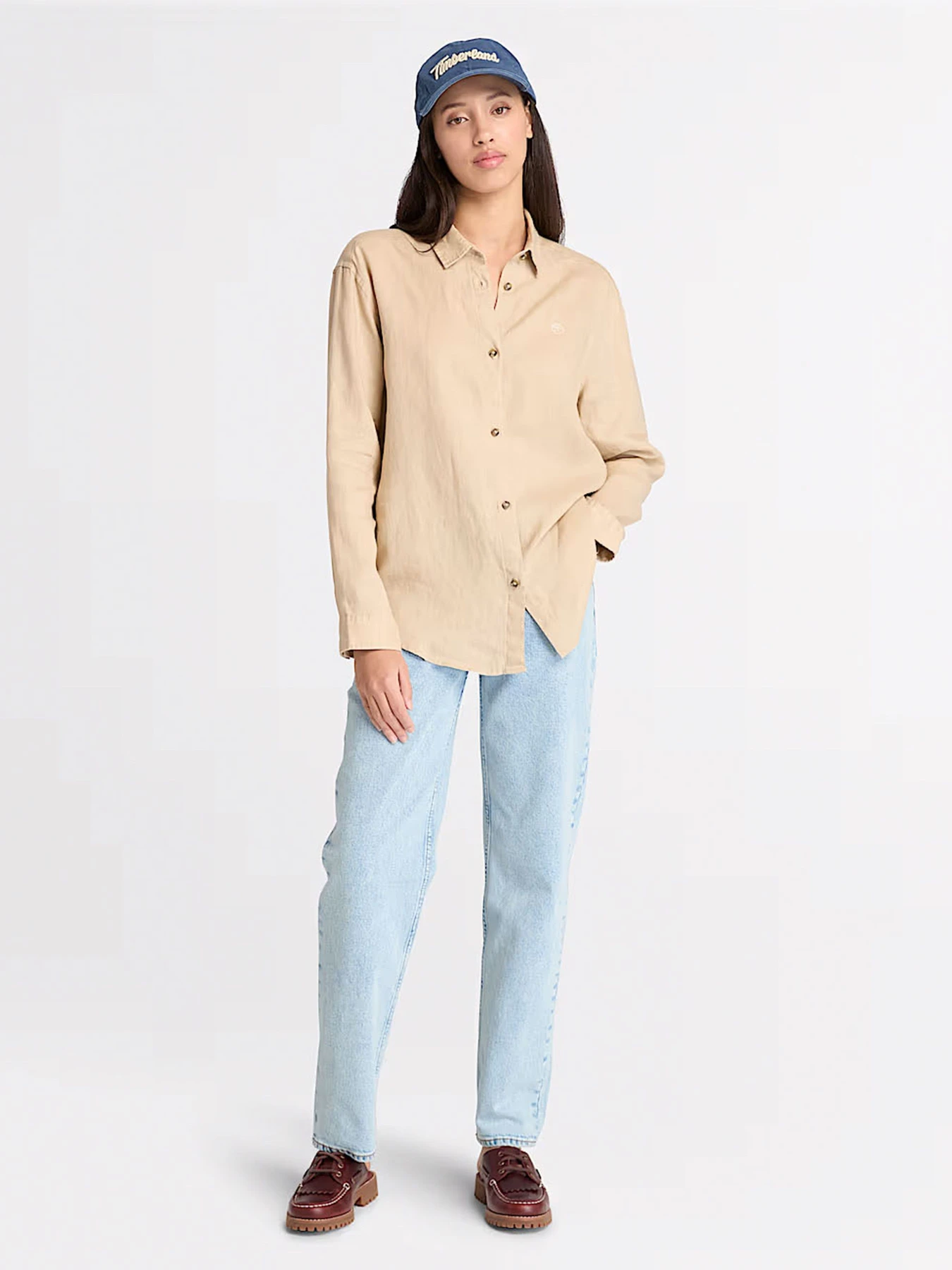 Рубашки Timberland Linen модель TB0A67N7Y94 Рубашки Timberland Linen модель TB0A67N7Y94 Фото