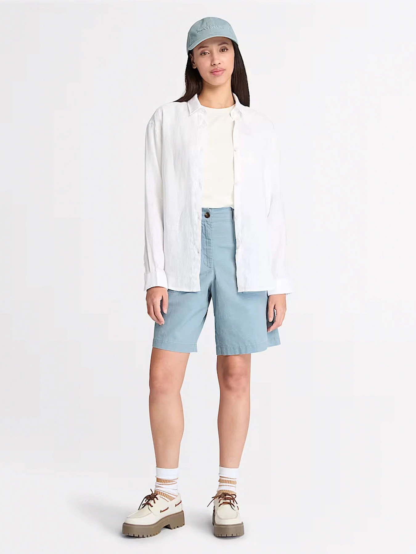 Рубашки Timberland Linen модель TB0A67N7100 Рубашки Timberland Linen модель TB0A67N7100 Фото