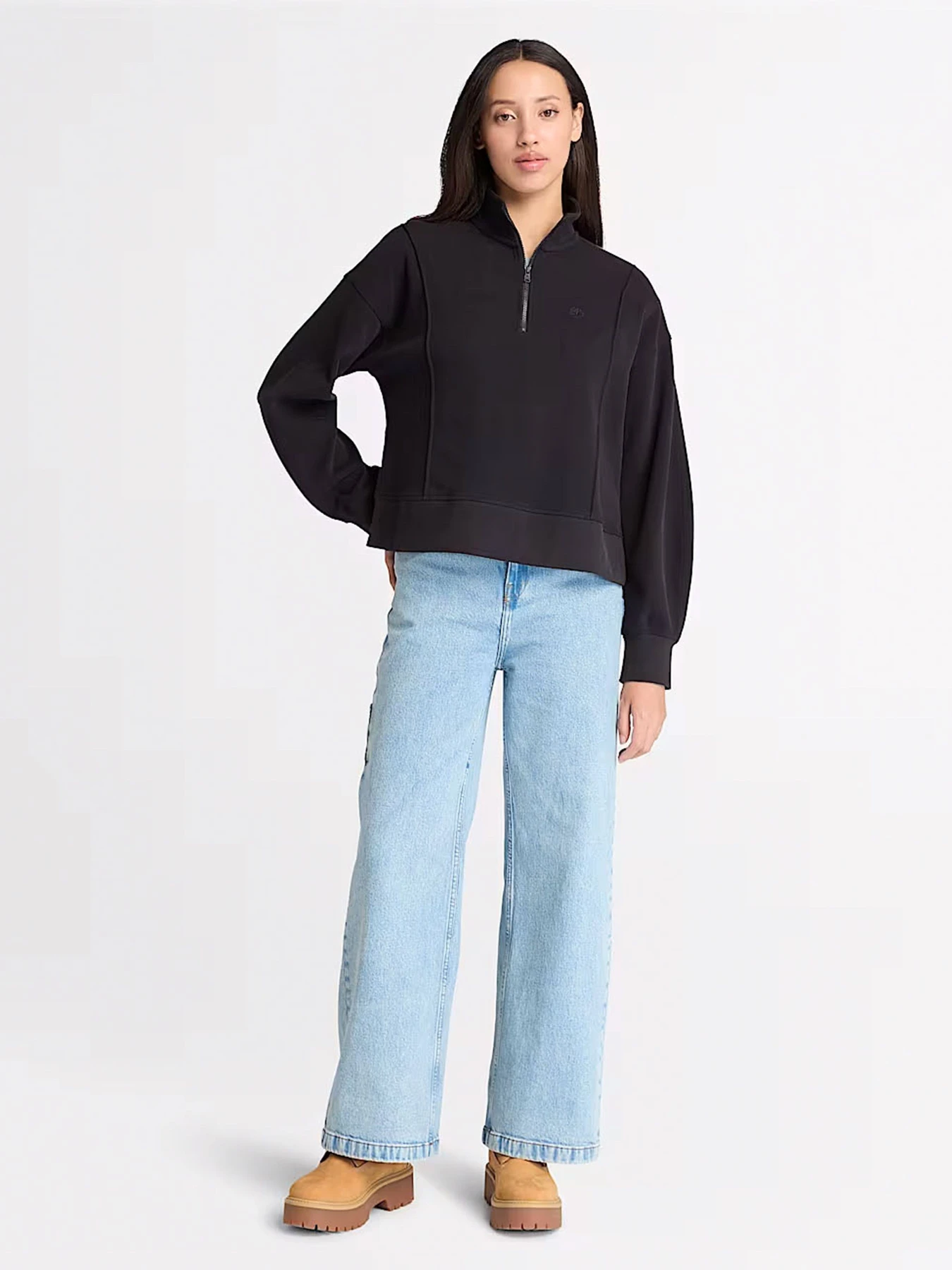 Худі та світшоти Timberland Lush Quarter-Zip модель TB0A6GA7001 Худі та світшоти Timberland Lush Quarter-Zip модель TB0A6GA7001 Фото