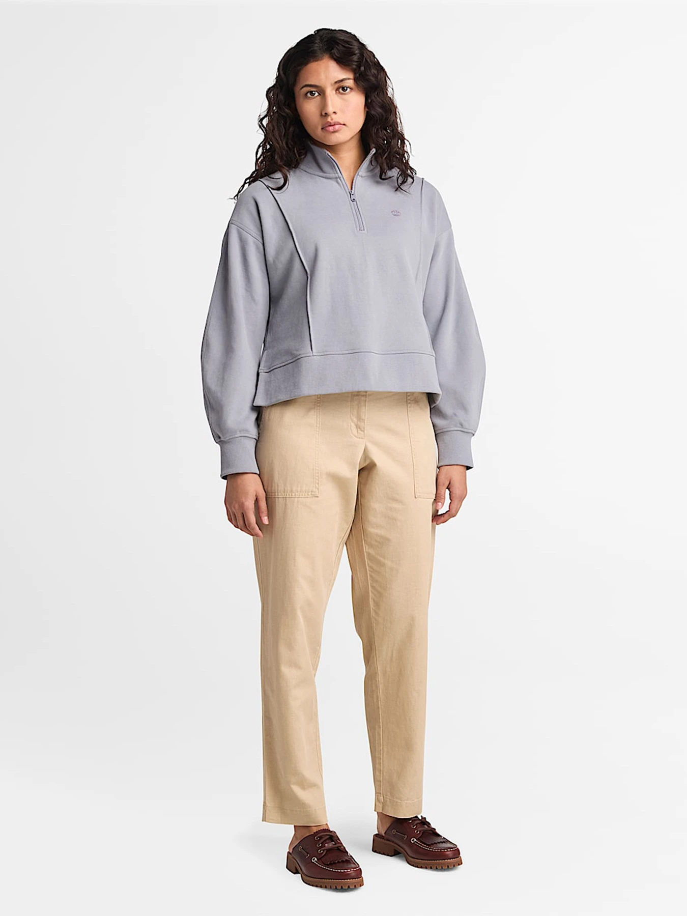 Худі та світшоти Timberland Lush Quarter-Zip модель TB0A6GA7EOM Худі та світшоти Timberland Lush Quarter-Zip модель TB0A6GA7EOM Фото