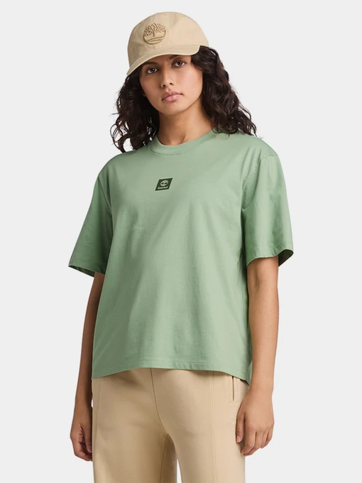 Футболки и поло Timberland Stack Logo модель TB0A5RZXEC6 Фото