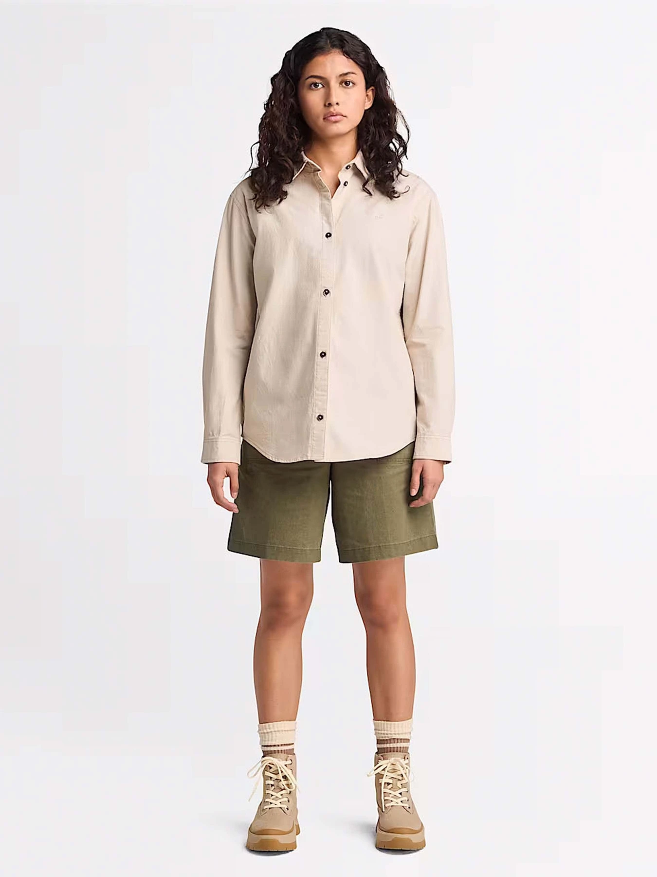Шорти Timberland Linen Bermuda модель TB0A67QQA58 Шорти Timberland Linen Bermuda модель TB0A67QQA58 Фото